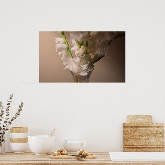 Gladioli, affiche (Cuisine)