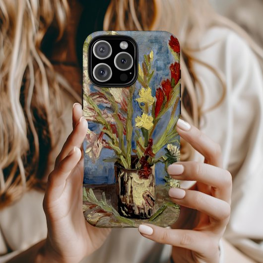 Gladioli en China Asters | Vincent van Gogh Case-Mate iPhone Case