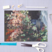 Gladioli in een vaas van Auguste Renoir Art Tissuepapier (Craft)