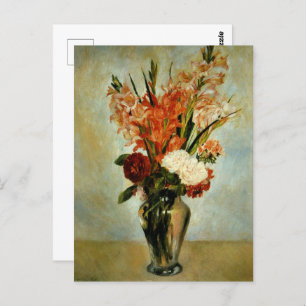 Gladiolus door Auguste Renoir Briefkaart