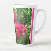 Gladiolus Flowers Collage Latte Mok (Rechts)