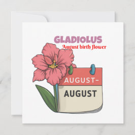 Gladiolus - Geboortebloem voor augustus Save The Date