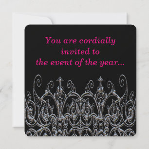 Gladmoore IV Pearl Elegant Party Invitation