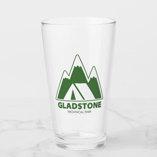 Gladstone Provincial Park Mountains Camping Glas (Voorkant)