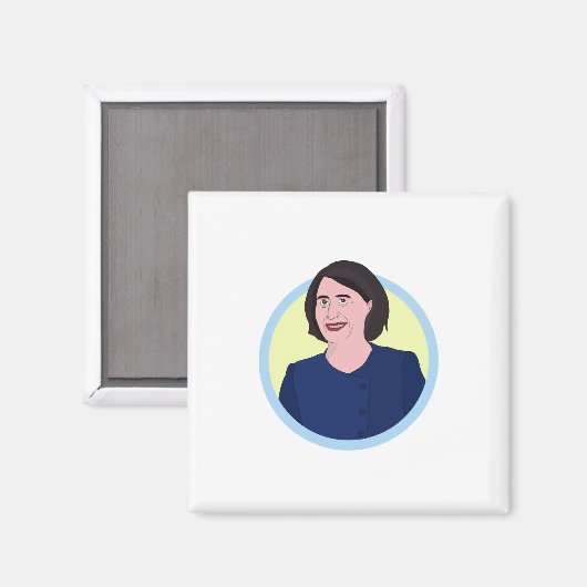 Gladys Magneet (Voorkant / Achterkant)