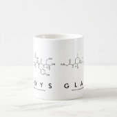 Gladys nom de peptide mug (Centre)