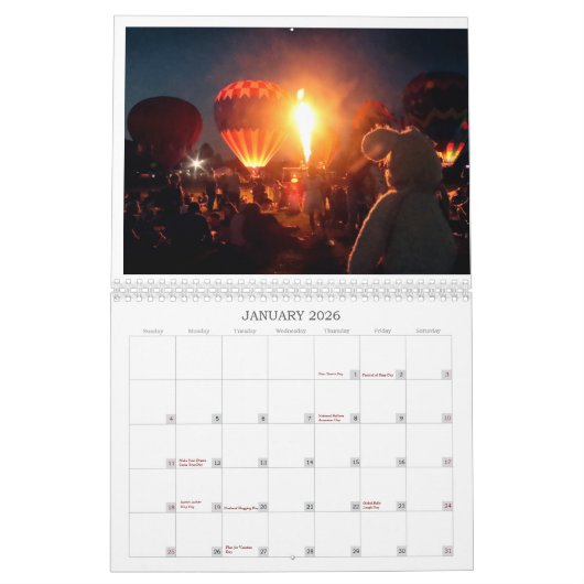 Gladys the Adventure Mouse Calendrier 2025 (Jan 2026)