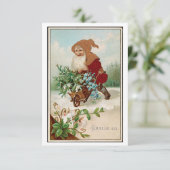 Glaedelig Jul Bedankkaart (Staand voorkant)