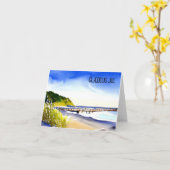 Glædelig jul, Deens Kerstfeest Kaart (Gele Bloem)