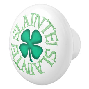 Glainte keramische knop