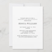 Glam 2021 Graduation Photo Invitations (Dos)