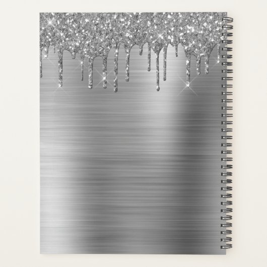 Glam 2022 Argent Parties scintillant étincelante (Dos)