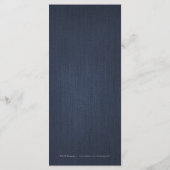 Glam argent parties scintillant déco menu de maria (Dos)