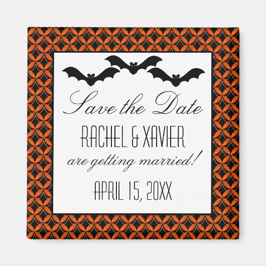 Glam Bats Halloween in Uptown Magneet (Voorkant)