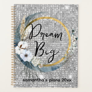 Glam Boho Céleste Lune Faux Parties scintillant Ar