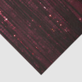 Glam Bourgondië rood glitzy bruiloft Tissuepapier (Detail)