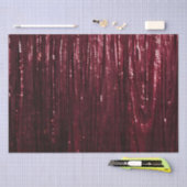 Glam Bourgondië rood glitzy bruiloft Tissuepapier (Craft)