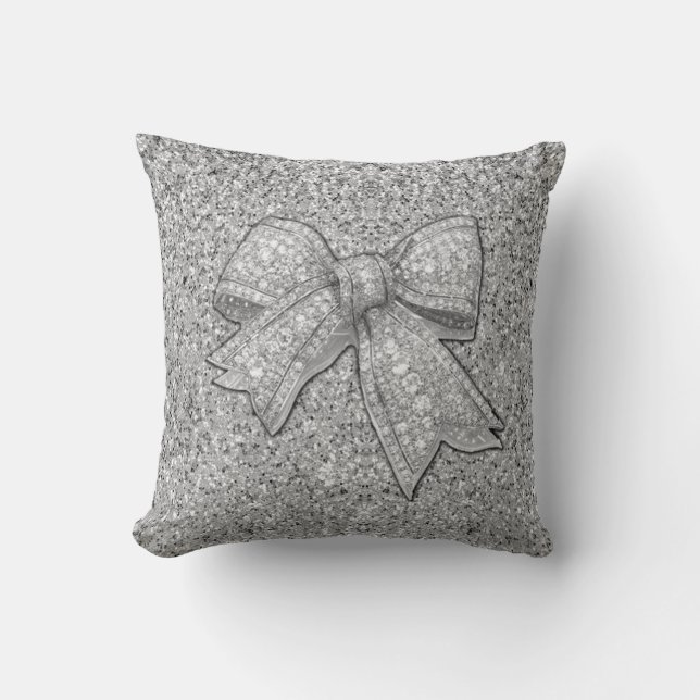 Glam Bow Pillow. Kussen (Voorkant)
