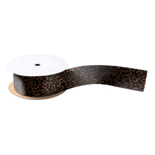 Glam Brown Black Leopard Print Lint