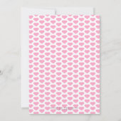 Glam Cat Anniversaire Fête Invitation (Dos)