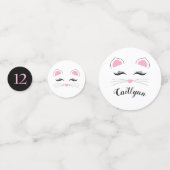 Glam Cat Birthday Confetti (Voorkanten)