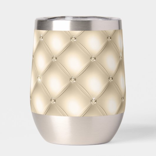 Glam Champagne Gold Glitzy Diamants (Arrière)