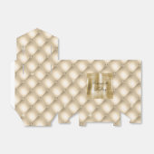 Glam Champagne Gold Glitzy Diamonds Bedankdoosjes (Uitgevouwen)