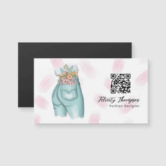 Glam Chic Mode QR-code (Voorkant / Achterkant)