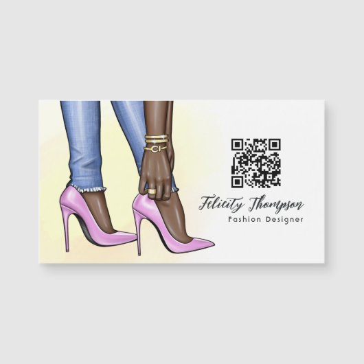 Glam Chic Mode QR-code (Voorkant)