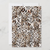 Glam Chic Mode Show Kaart (Achterkant)