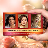 Glam Custom Photos Portfolio Makeup Visitekaartje
