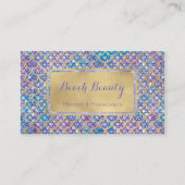 Glam de la série de permules bleues des Cartes de  (Devant)