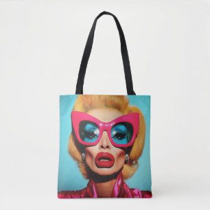 Glam Diva in retrotinten Draagtas