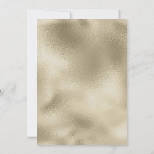 Glam donkergroen goud wit orchidee Details Program Kaart (Achterkant)