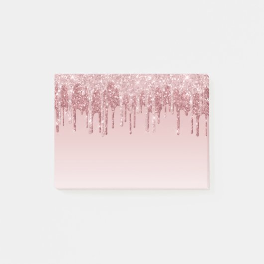 Glam en glitter Drip Post-it® Notes (Voorkant)