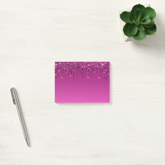 Glam en glitter Drip Post-it® Notes (Kantoor)