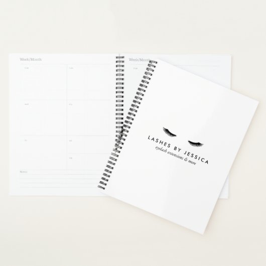 Glam Eyelashes Classic Meeting Book (Devant avec enveloppe)