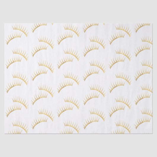Glam Eyelashes Tissuepapier (Voorkant)