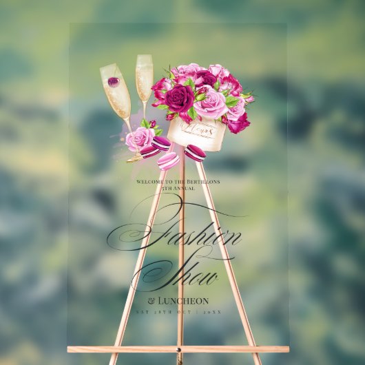 Glam Fashion Show Bienvenue (Neutre)