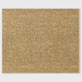 Glam Faux Glitter Cadeaupapier (Vlak)