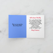 Glam Girl Carte de Noël afro-américaine (Intérieur)