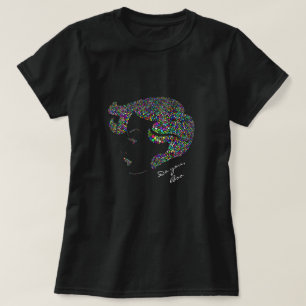 Glam Girl-energiebesparingsquote T-shirt
