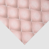 Glam Girly Blush Pink Sparkle Tufts Tissuepapier (Detail)