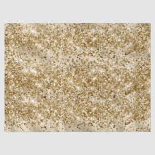 Glam Girly Gold Glitter Sparkle Confetti Tissuepapier