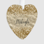 Glam Girly Gold Parties scintillant Sparkle Confet (devant)