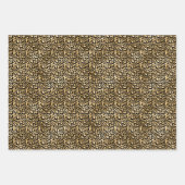 Glam Glitter Leopard Inpakpapier Vel (Voorkant 3)