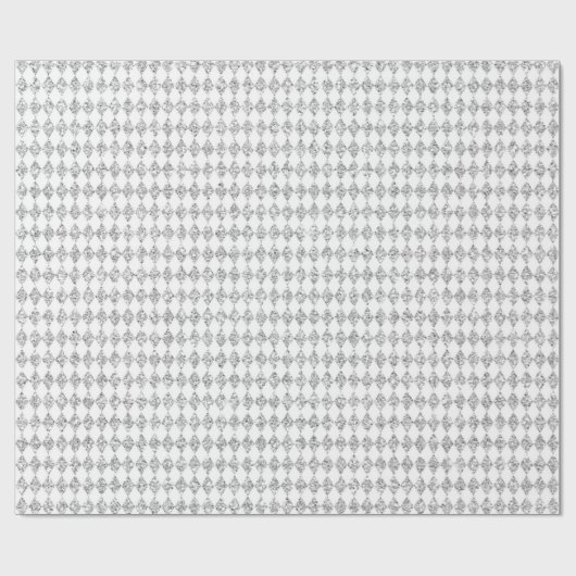 Glam Glitter Sparkly Cadeaupapier (Vlak)