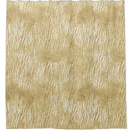 Glam Glitter Zebra afdrukken       Douchegordijn