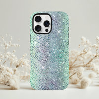 Glam Glitterende Diamant Slangenhuid Patroon