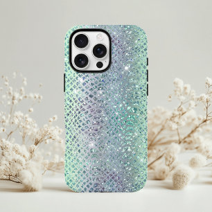 Glam Glitterende Diamant Slangenhuid Patroon iPhone 11 Hoesje